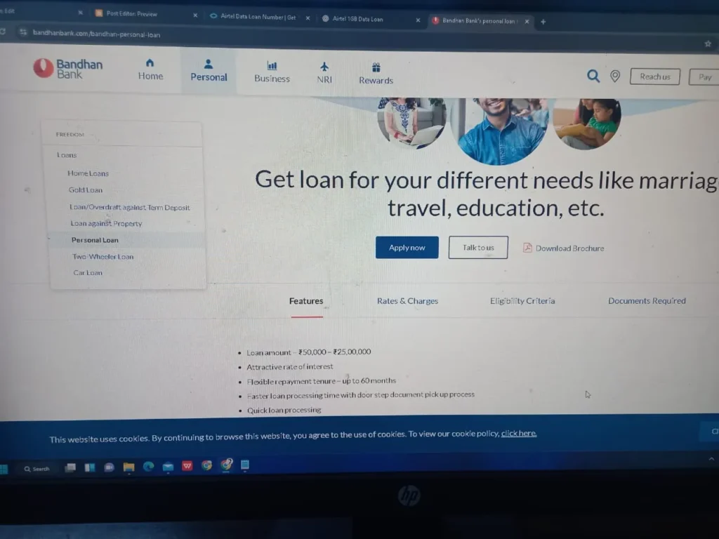 Bandhan Bank Personal Loan Apply करने का तरीका 100% मिलेगा लोन
